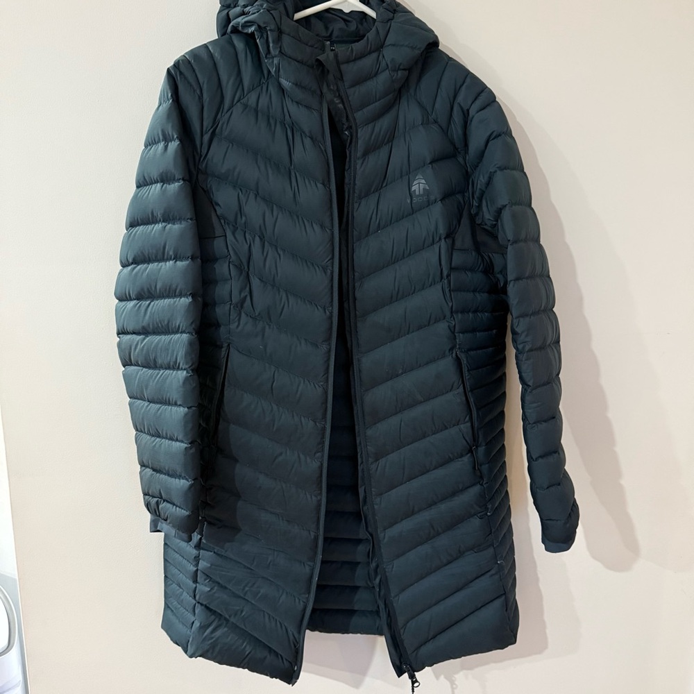 Woods Blue Puffer Coat with Hood
